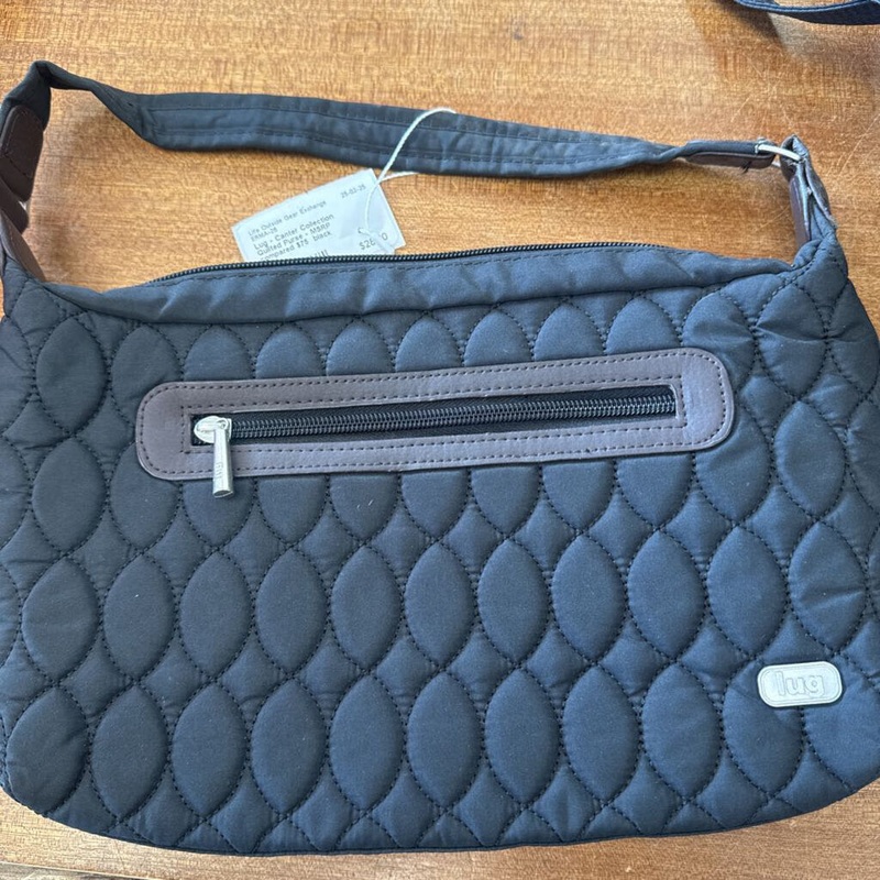 Lug - Canter Collection Quilted Purse - MSRP compared $75 : black-unisex-