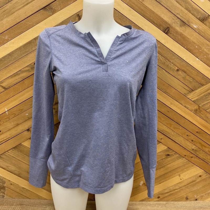 Eddie Bauer - Longsleeve Quickdry : Purple -women-XS