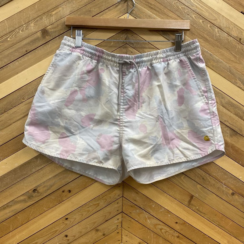 Carhartt - Women's Shorts - MSRP $70 : Pink/White/Blue/Light Grey-women-LG