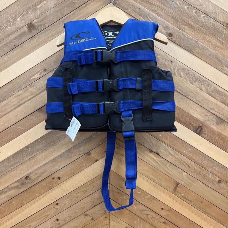 O'Neill - Kid's PFD: Blue/Black-children-30-60lbs