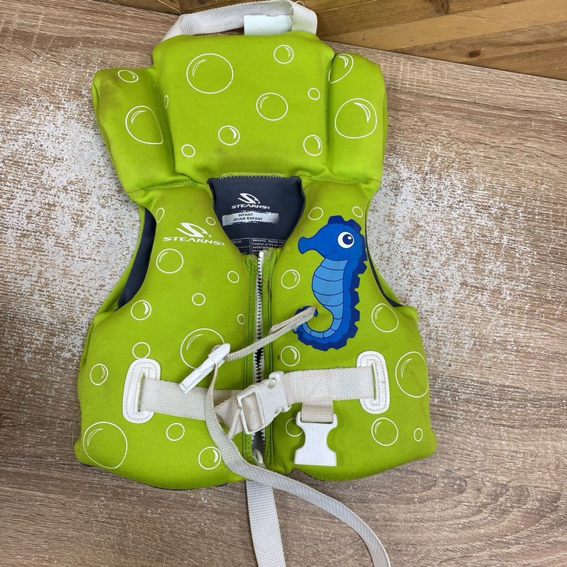 Stearns- Infant PFD - MSRP compared $68: Green -unisex-Infant