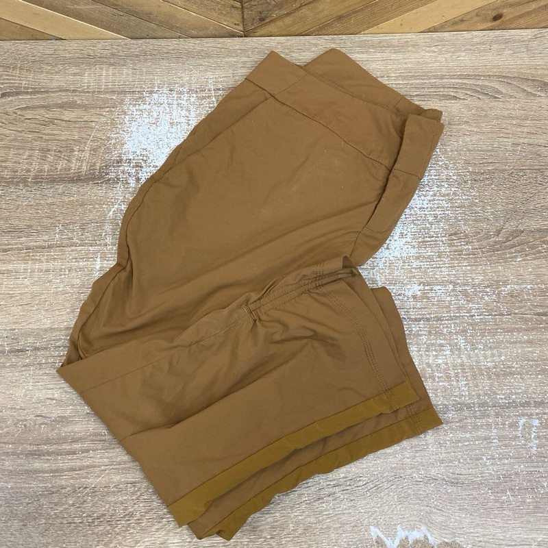 Indygena - Women's Capris - MSRP $119: Orange /Brown-women-LG