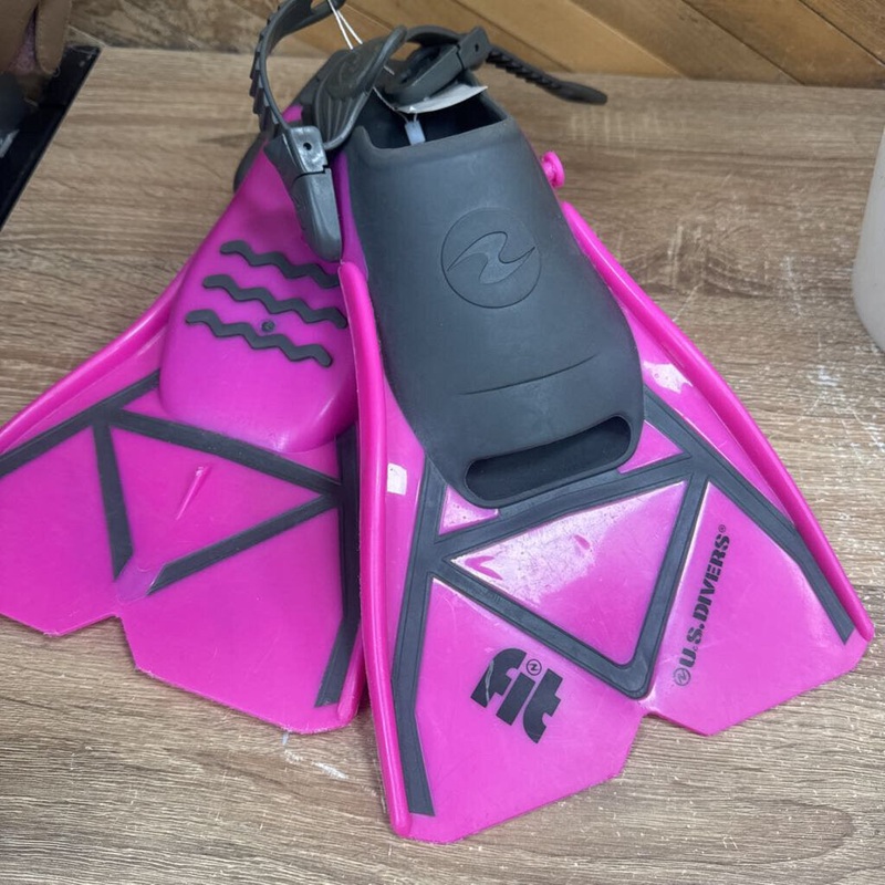 US Diver- swim fins FIT : Pink -children-