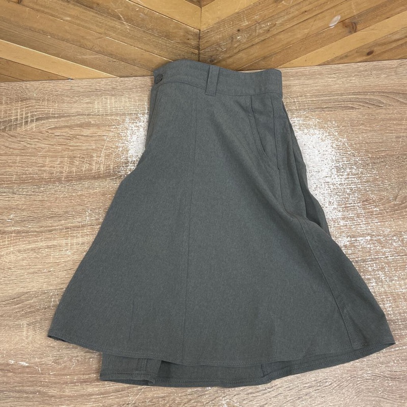 Eddie Bauer - Flare Skirt - MSRP $55: Grey-women-12