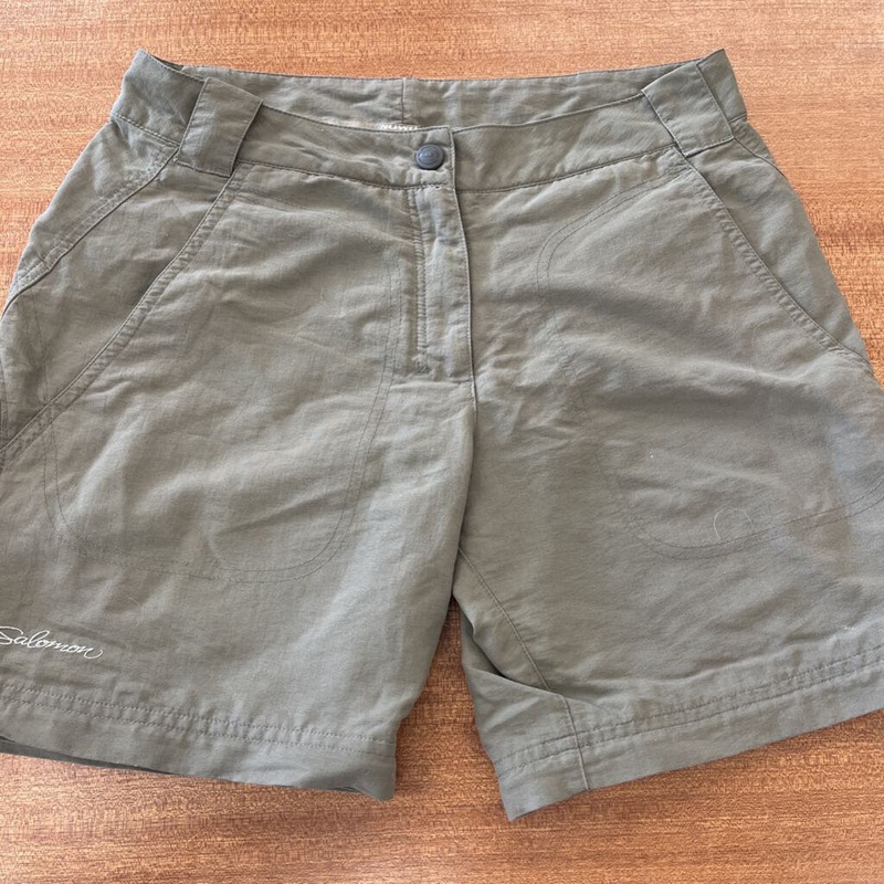 Salomon - Women's Hiking Shorts- MSRP $70 : Brown -women-8