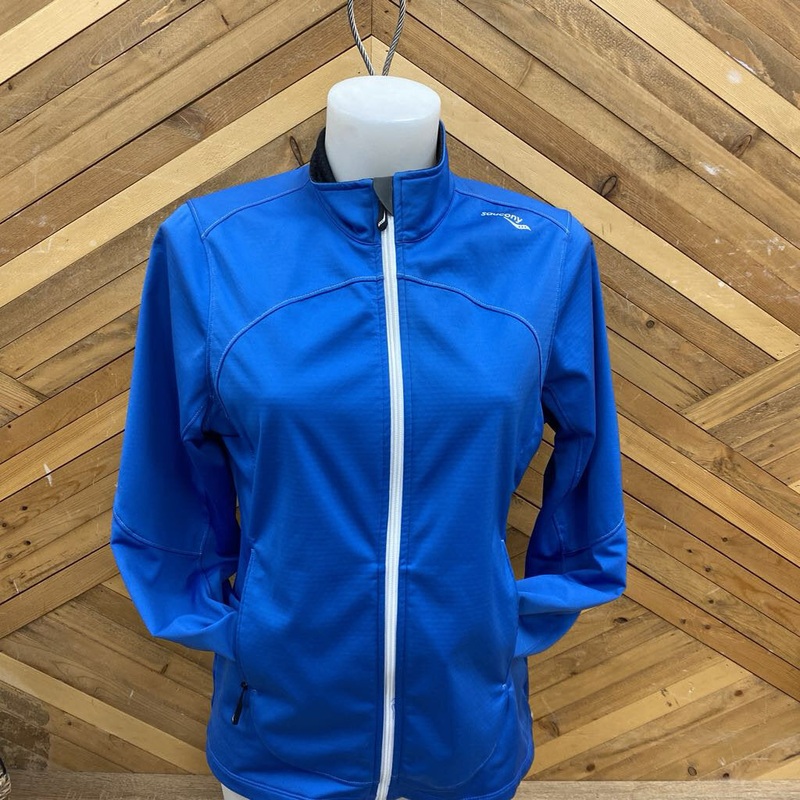 Saucony - Women's Running Jacket - MSRP $90: Bue -women-MD