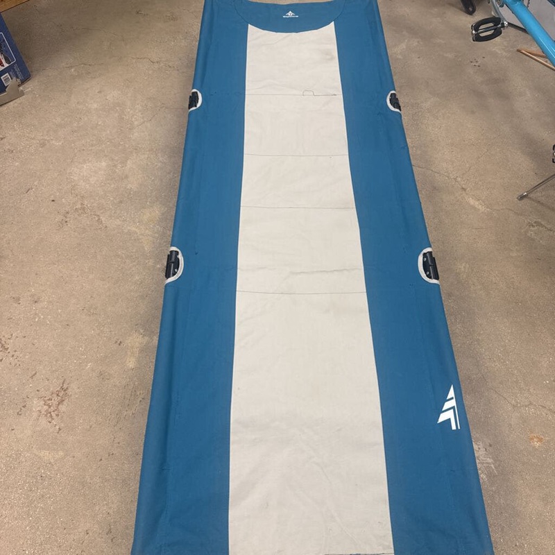 Woods- Low profile camp Cot- MSRP $110: Blue -unisex-Single