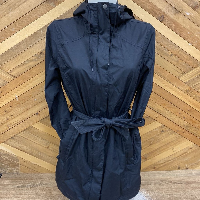 Columbia - Women's Trench Coat Jacket - MSRP comp $140: Black-women-MD