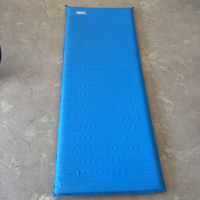 Therm-a-Rest - BaseCamp XL Self-Inflating Sleeping Pad - MSRP $210: Blue/Grey-unisex-30x77in (76x196cm)