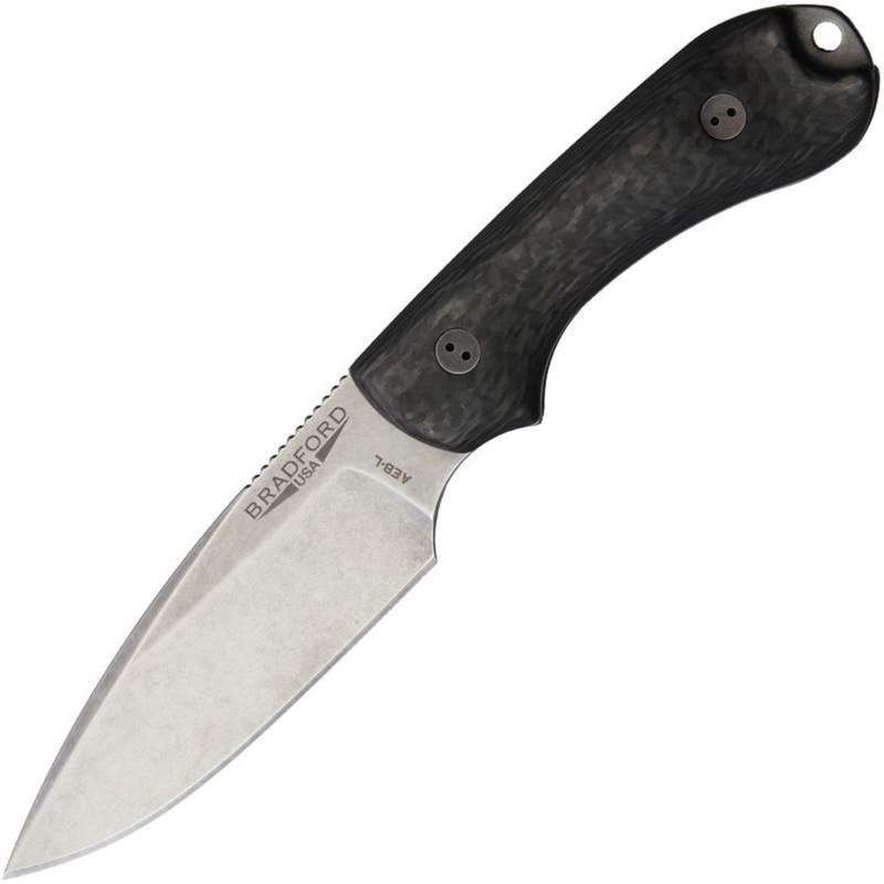 Bradford Knives Guardian 3 Knife 3D Carbon Fiber (3.5")
