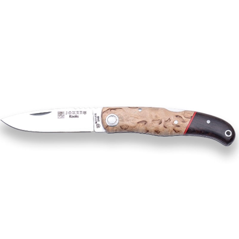 JOKER KOALA - NL125 Curly birch and blackwood folding knife