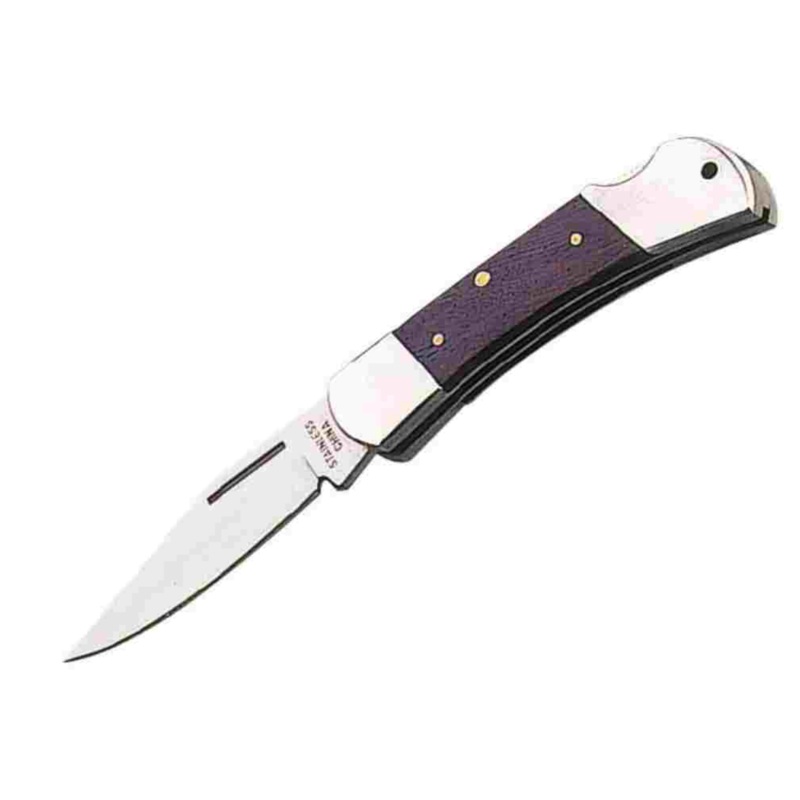 Whitby Black Rosewood Handled Knife - 2.5"