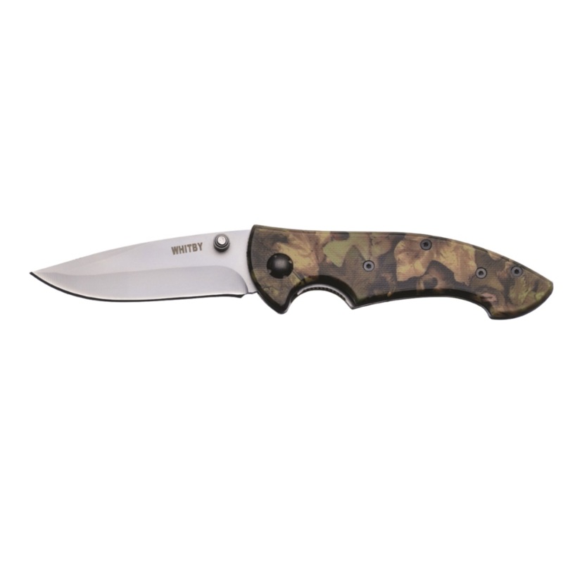 Whitby  Camo Knife - 3" Liner Lock Knife
