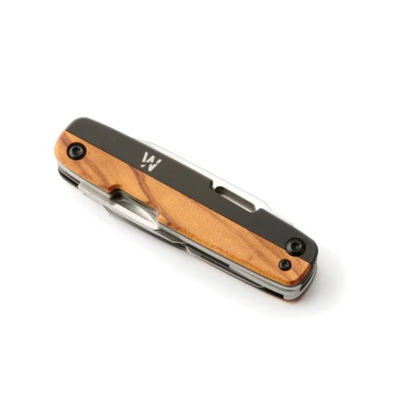 WHITBY Kent+ EDC Knife (black/olive wood)