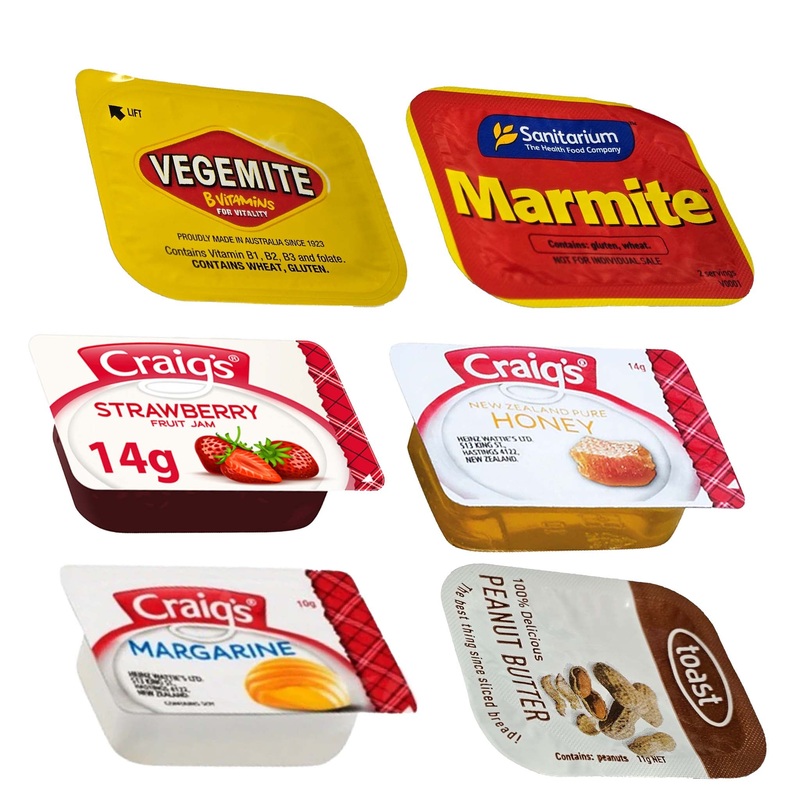 Single serve spreads.
