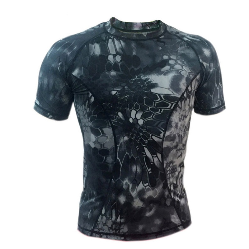 High Elastic Camouflage T-Shirt
