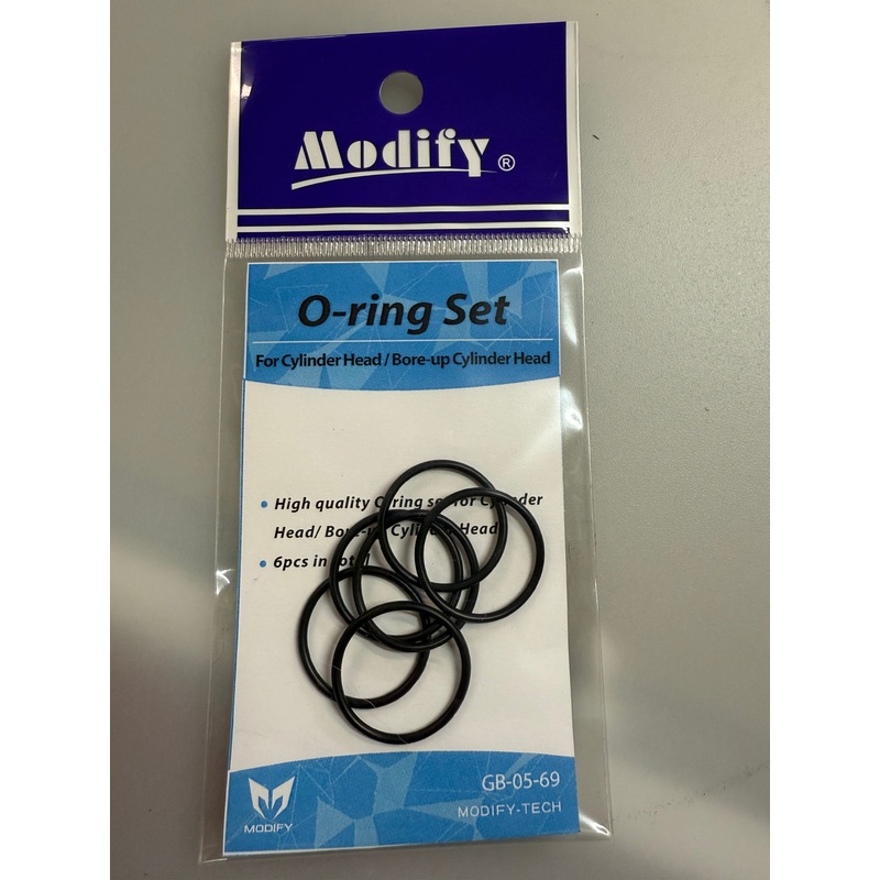 Modify- Replacement O Ring for Cylinder Head