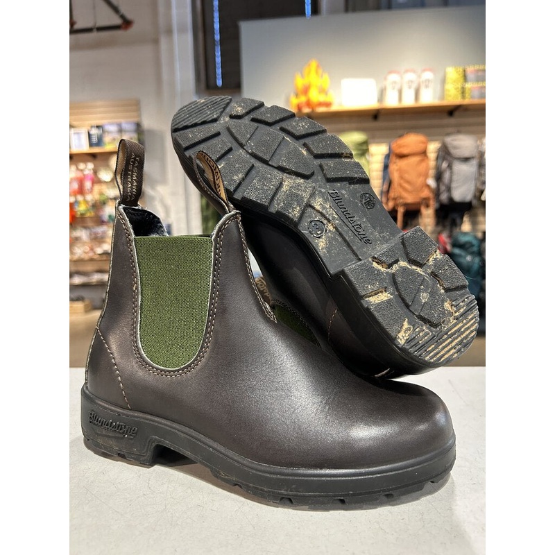 Blundstone Boots, Brown/Green, Women's 6