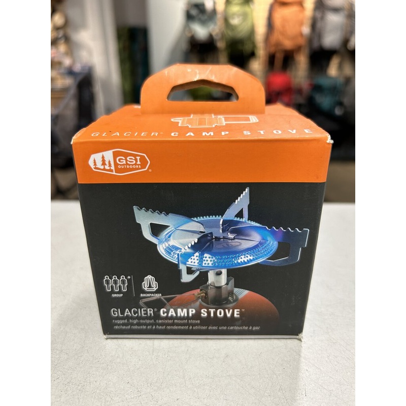 GSI Glacier Camp Stove, Boxed, OS