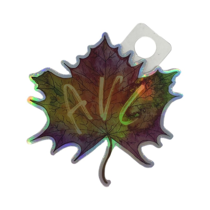 Kimberly Poovey AVL Leaf Sticker