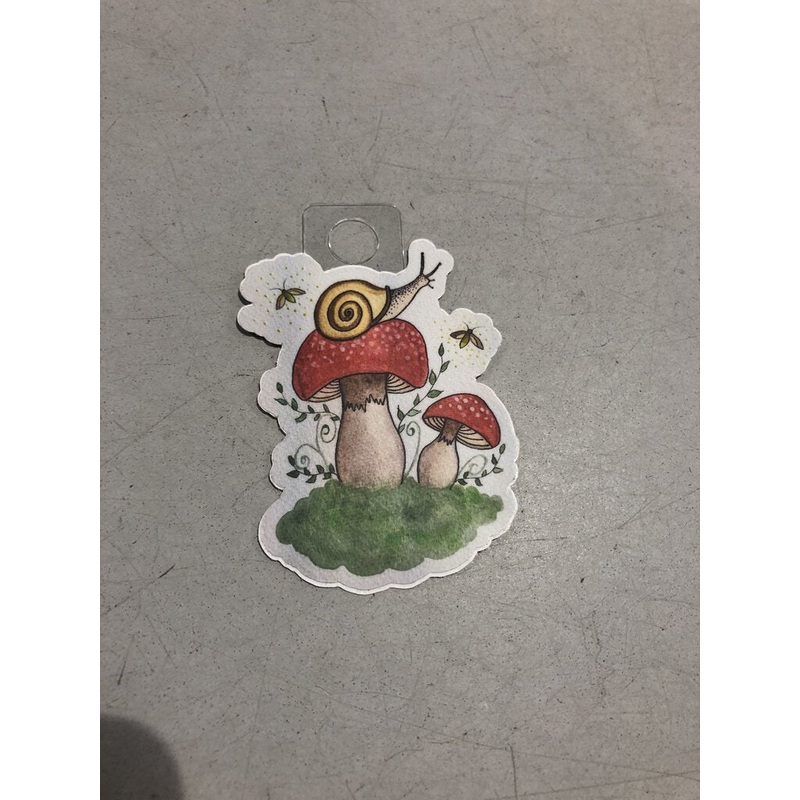 Kimberly Poovey Mushroom/Snail Sticker