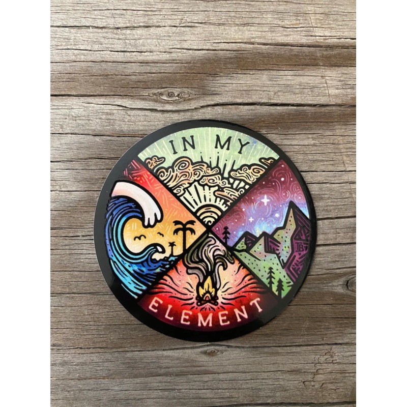 Sticker Art In My Element