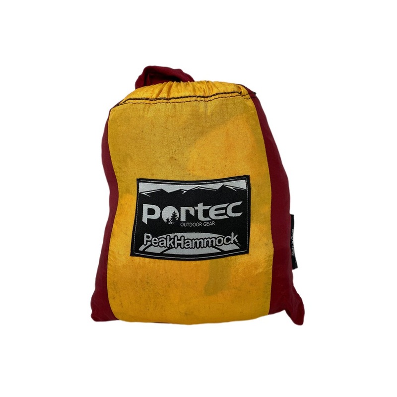 Portec Outdoor Gear Peak Hammock, Orange/Burgundy