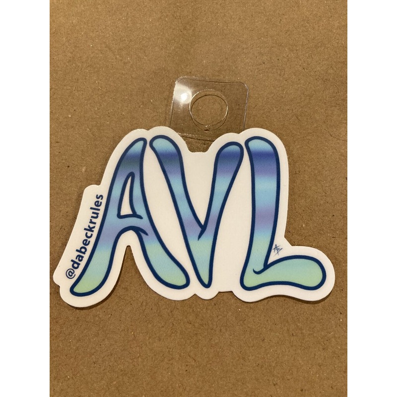 Andrew Beck Designs AVL Sticker