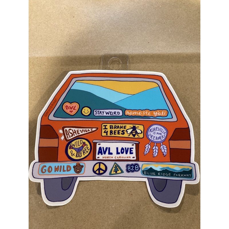 Annie Riker AVL Bumper Sticker