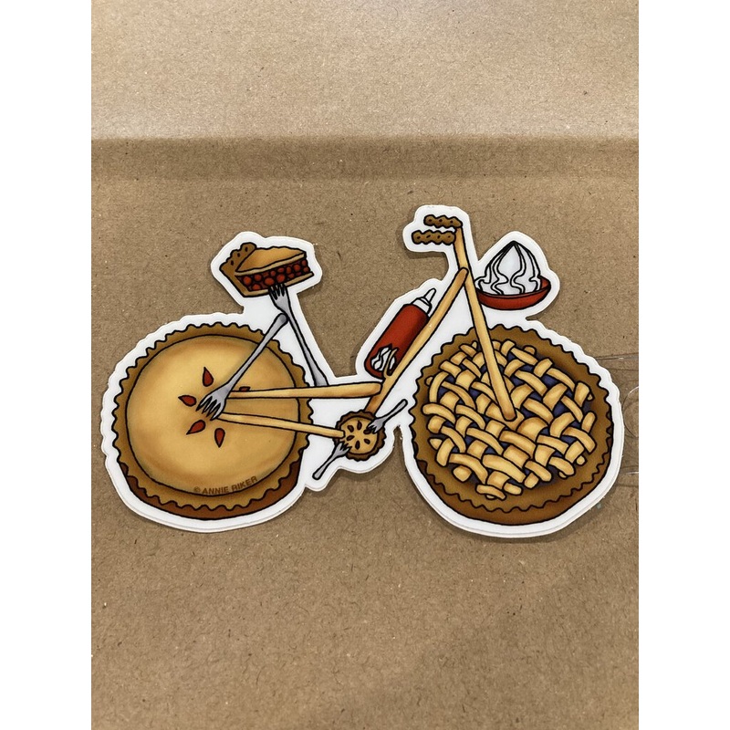 Annie Riker Piecycle Sticker
