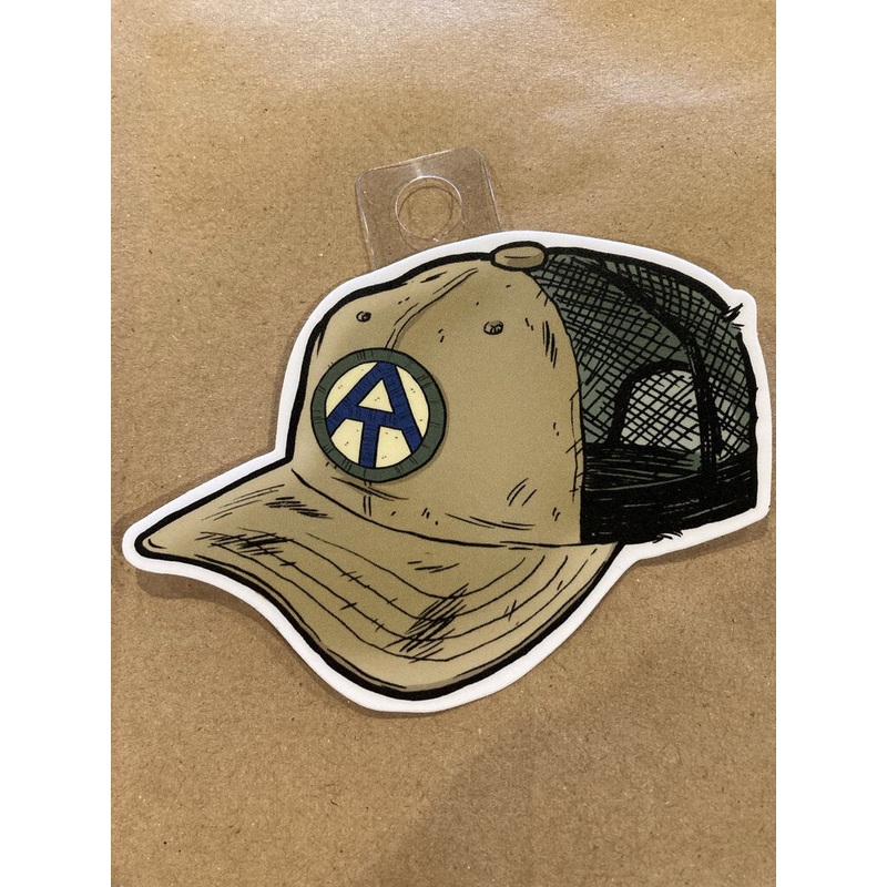 AT Cap Sticker