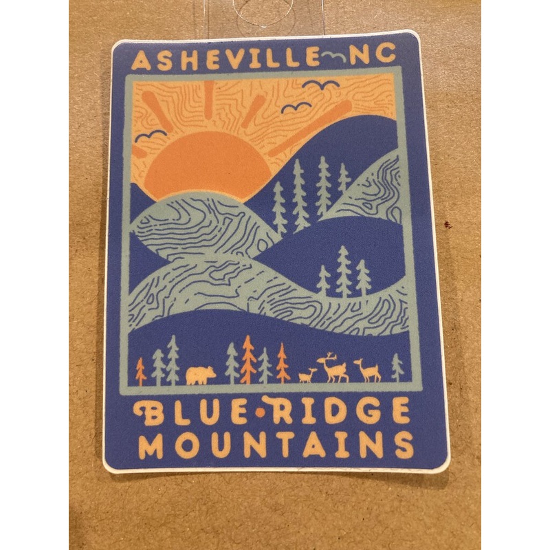 Menottees Dayridge Blue Ridge Mountains, Blue