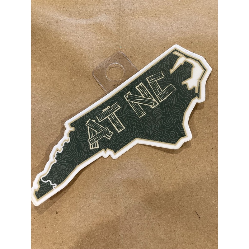 NC State AT Sticker, Green