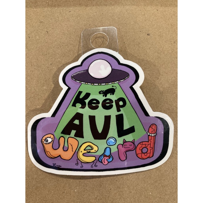 Raya Sly Keep AVL Weird Sticker