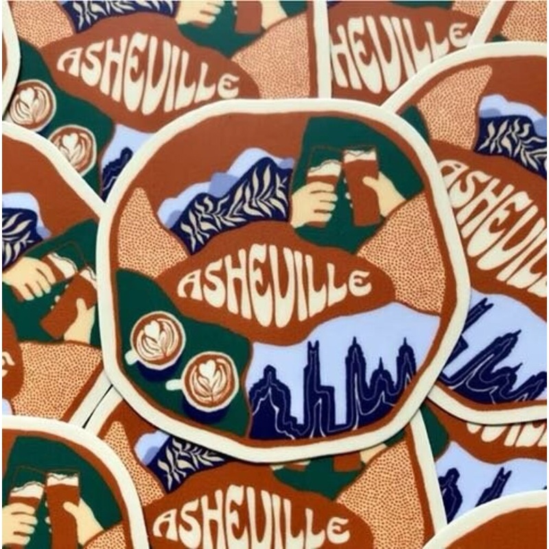 Cailey Goodway Asheville (Cheers) Sticker