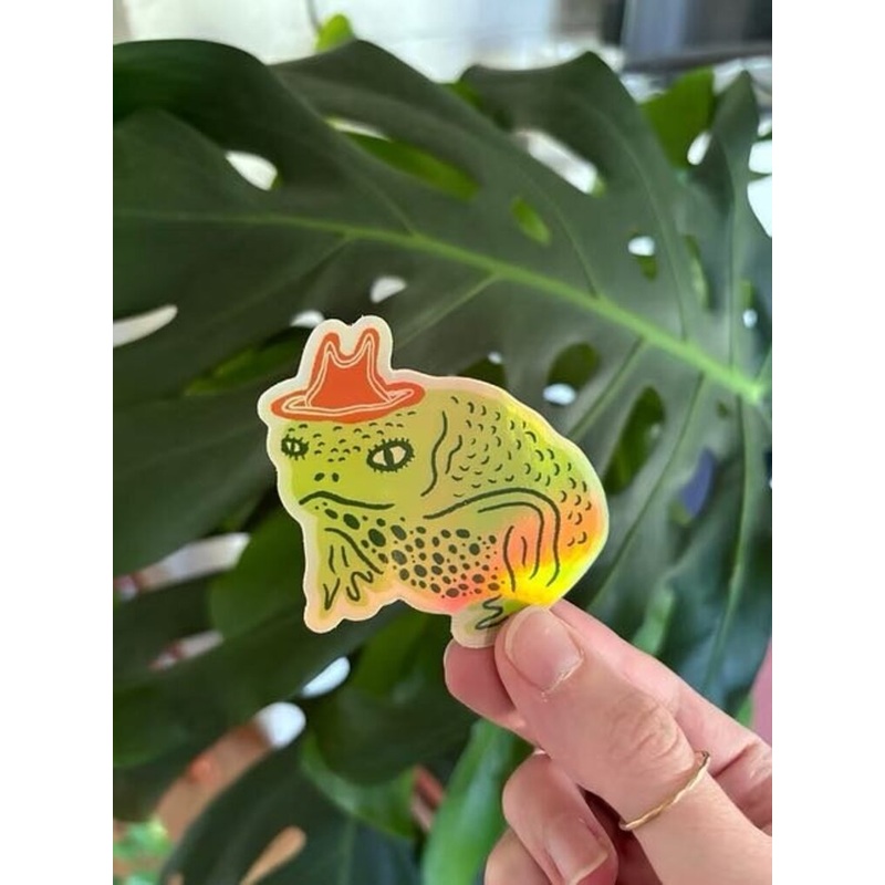 Cailey Goodway Toadally Sticker