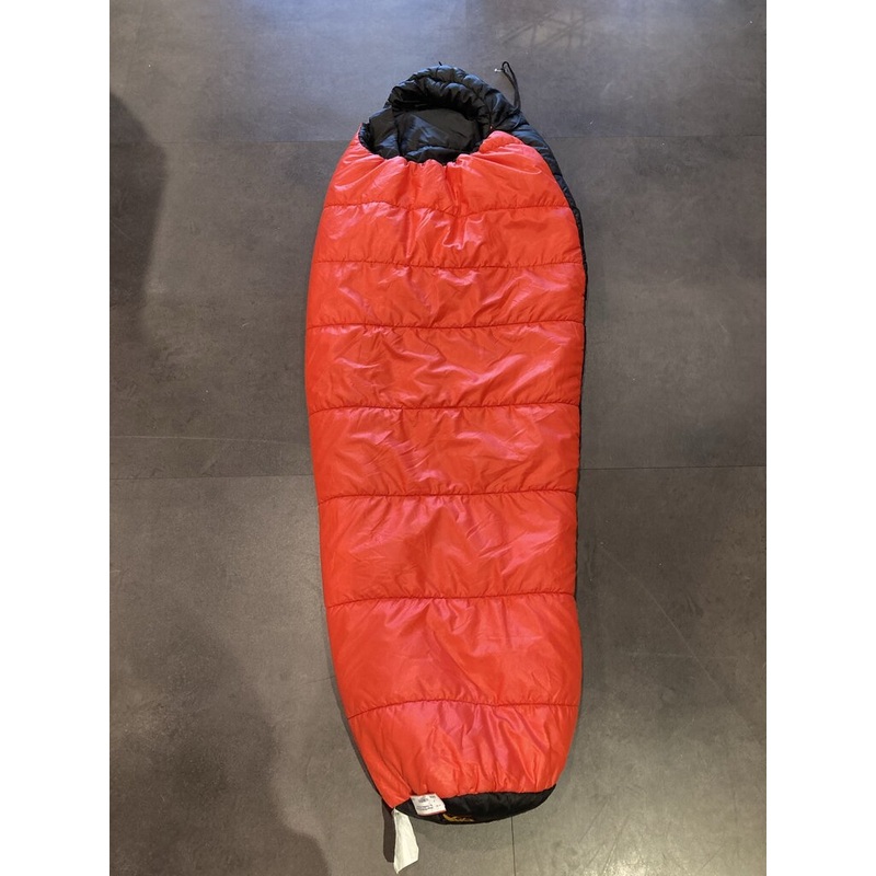 Vintage REI Hollo Fill II Sleeping Bag, Red/Black, 40 Degree?