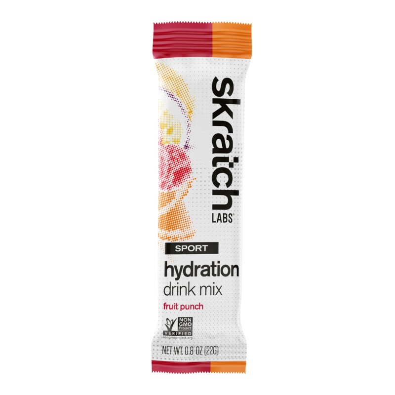 Sport Hydration Drink Mix, Fruit Punch, Single Serving