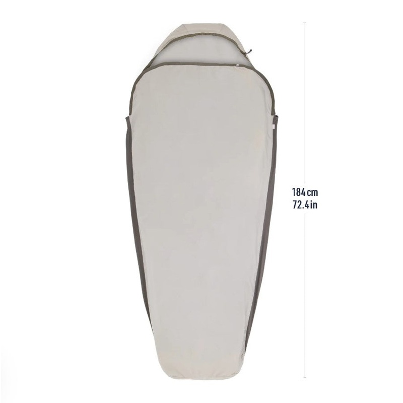 Silk Blend Sleeping Bag Liner - Mummy