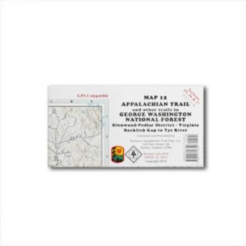 AT Map 12: GWNF - North Section