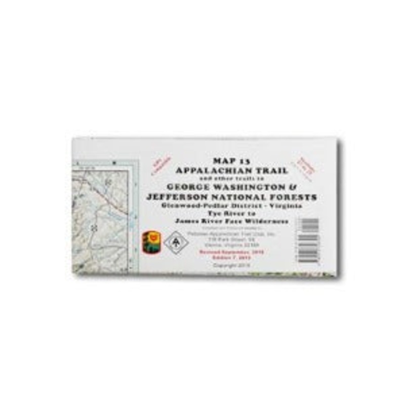 AT Map 13: GWNF & JNF - South Section