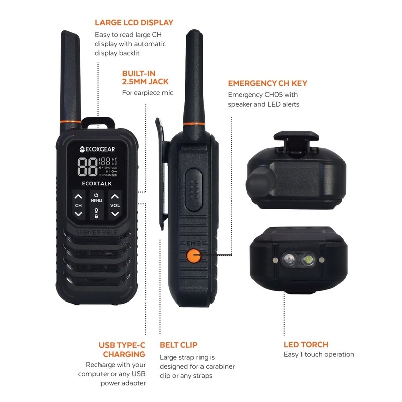 ECOXGEAR EXG200-2PK