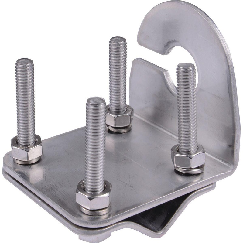 GME 2.5mm Stainless Steel Mirror Mount - with cable slot