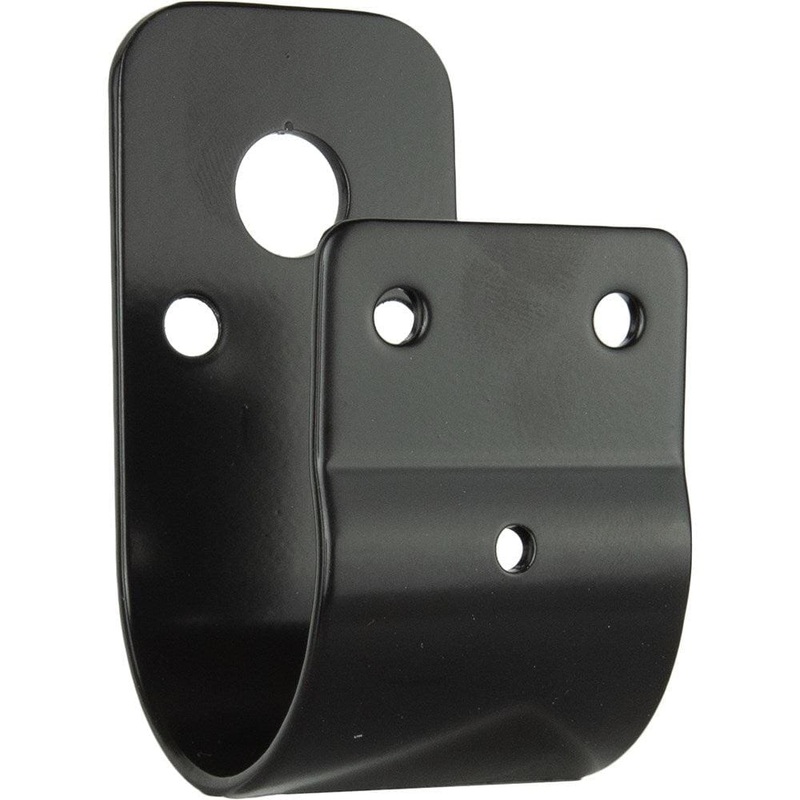 GME 50mm Wrap Around Bull Bar Bracket- Black