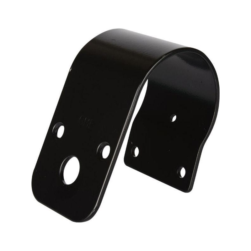 GME 63mm Wrap Around Bull Bar Bracket- Black
