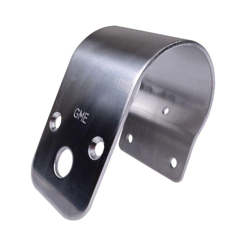 GME 63mm "Wrap Around" Stainless Steel Bull Bar Bracket
