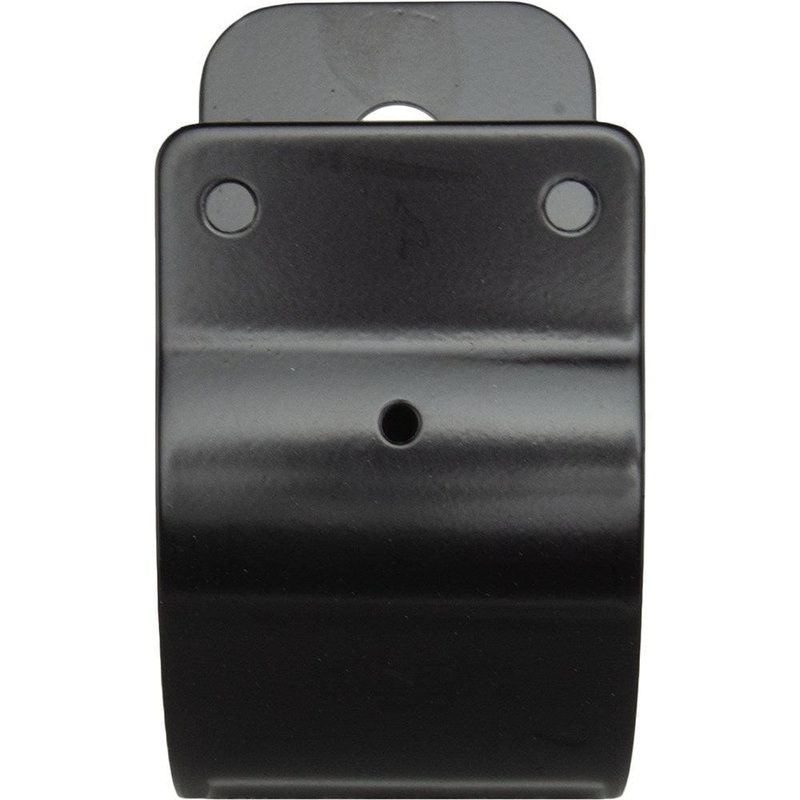 GME 76mm Wrap Around Bull Bar Bracket- Black