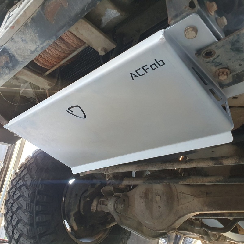 AC Fab Toyota Landcruiser 80 series front guard bash plate