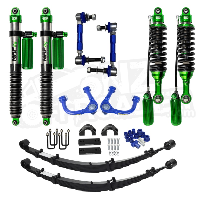 Lift Kit To Suit Toyota Hilux K Series Wide Track/GR Sport 2022 Onwards 3" Front 2" Rear