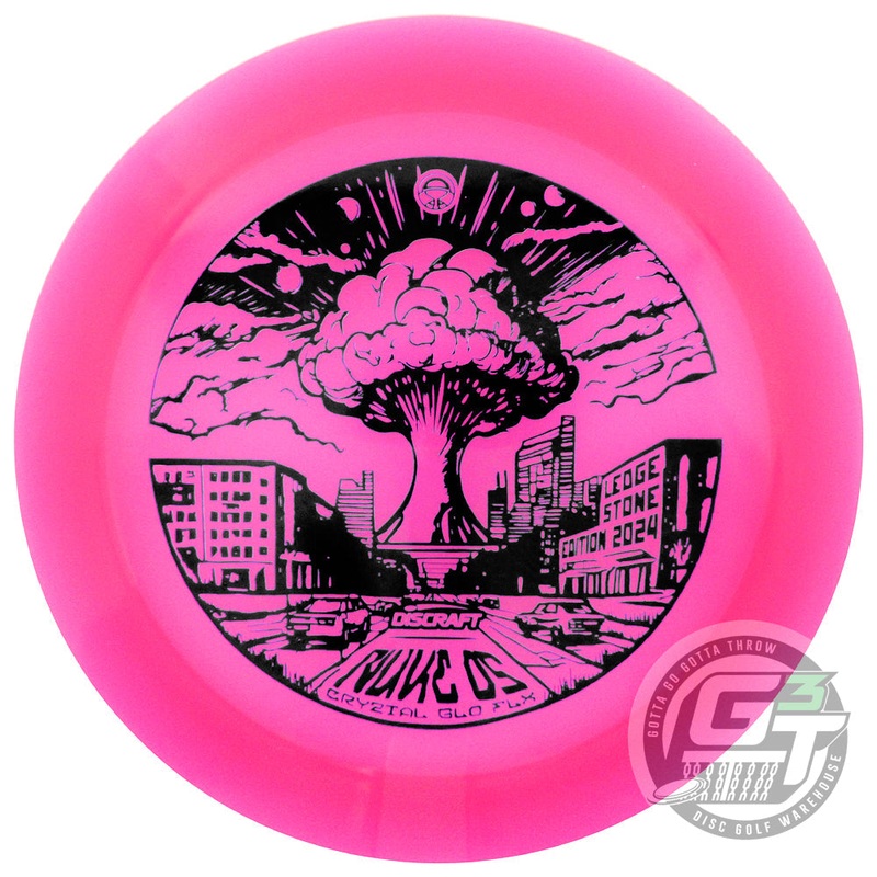 Discraft Limited Edition 2024 Ledgestone Open Glo CryZtal Z FLX Nuke OS Distance Driver Golf Disc